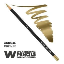 Watercolor Pencil Bronze - AK Interactive AK10036 2