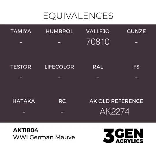 WWI German Mauve - AK Interactive AK11804