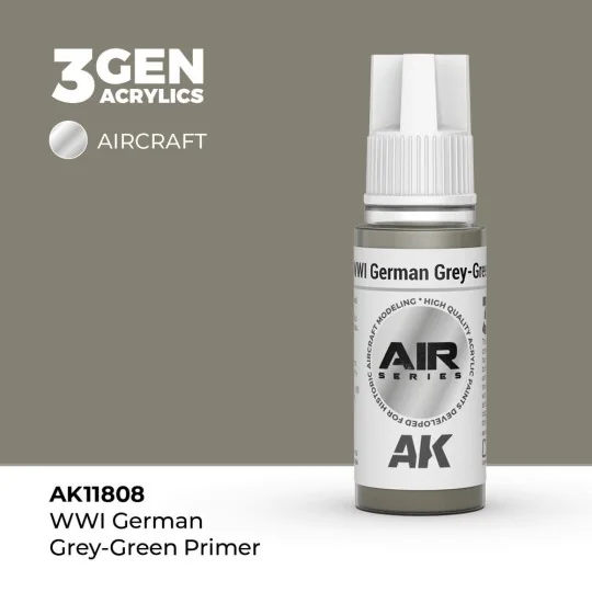WWI German Grey-Green Primer - AK Interactive AK11808