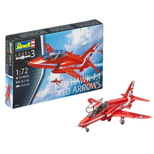 BAe HAWK T.1 RED ARROWS, 1/72 - Revell 04921