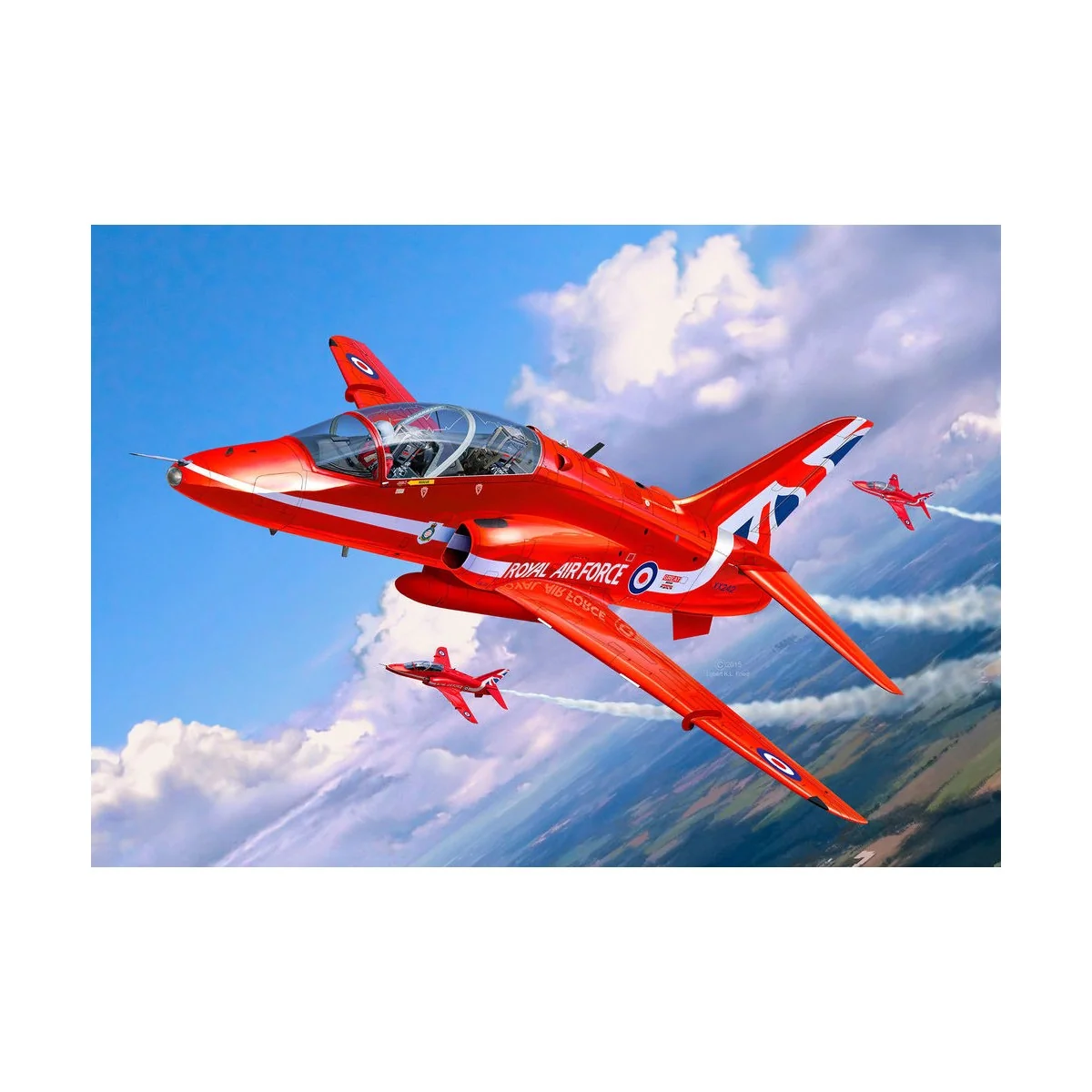 BAe HAWK T.1 RED ARROWS, 1/72 - Revell 04921
