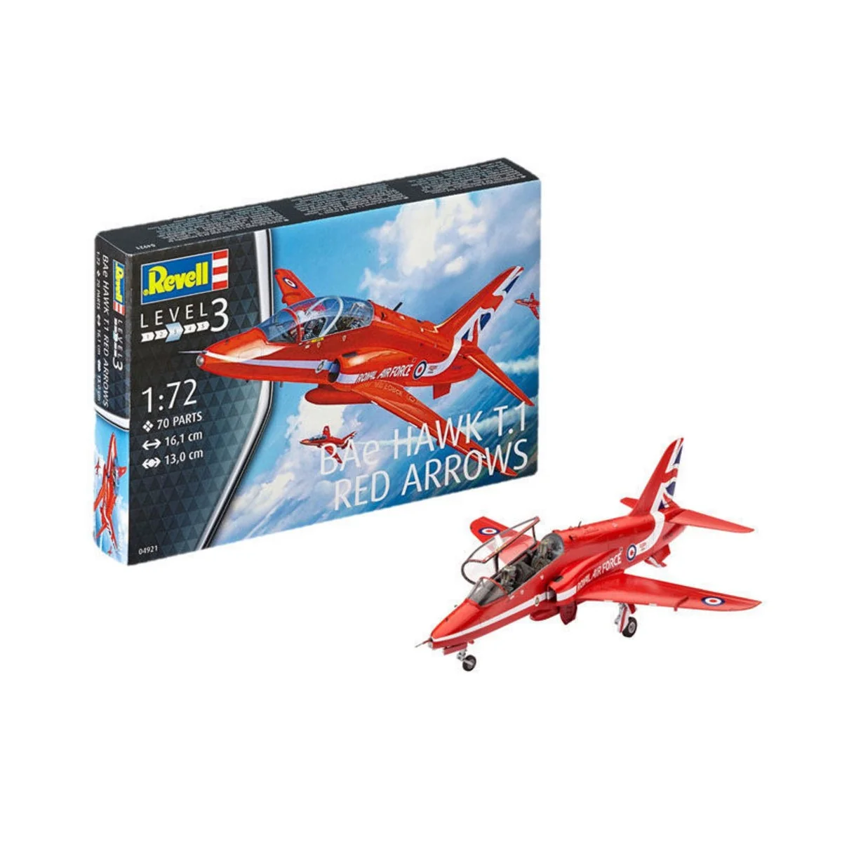 BAe HAWK T.1 RED ARROWS, 1/72 - Revell 04921