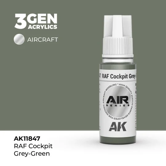RAF Cockpit Grey-Green - AK Interactive AK11847