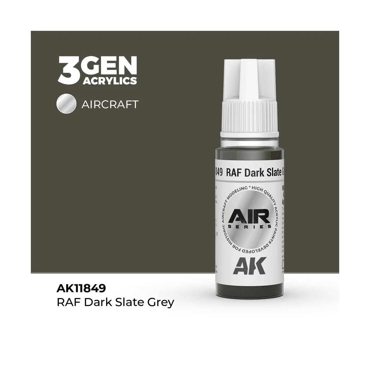 RAF Dark Slate Grey - AK Interactive AK11849