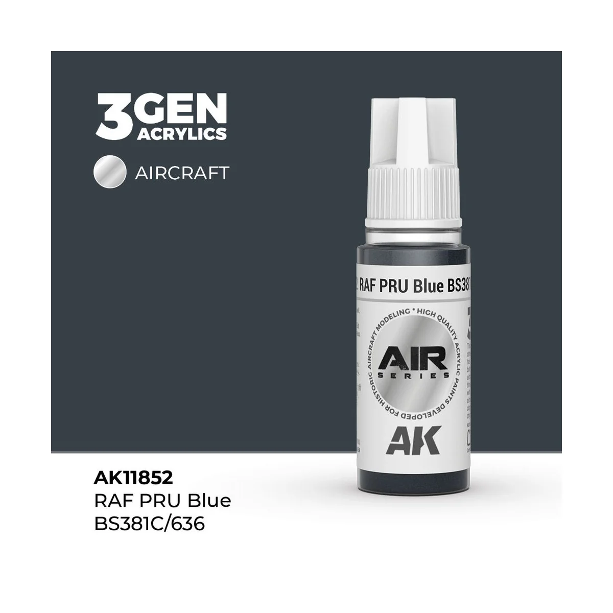 RAF PRU Blue BS381C/636 - AK Interactive AK11852