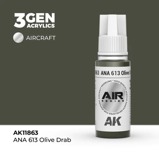 ANA 613 Olive Drab - AK Interactive AK11863
