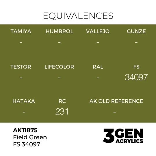 Field Green FS 34097 - AK Interactive AK11875