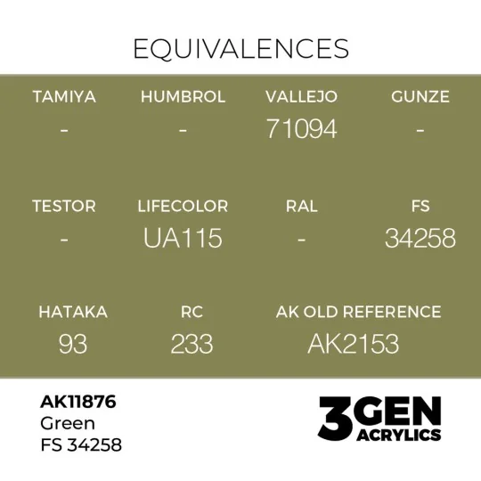 Green FS 34258 - AK Interactive AK11876