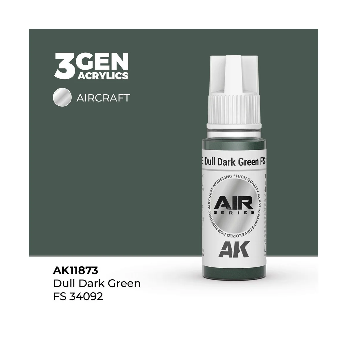 Dull Dark Green FS 34092 - AK Interactive AK11873