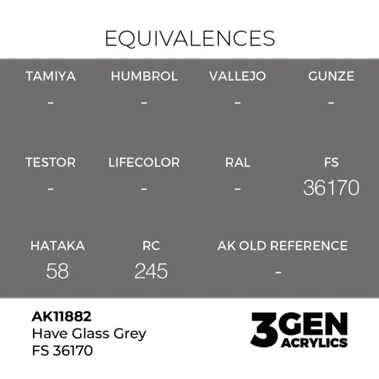 Have Glass Grey FS 36170 - AK Interactive AK11882