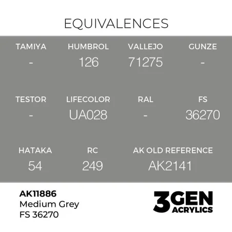 Medium Grey FS 36270 - AK Interactive AK11886