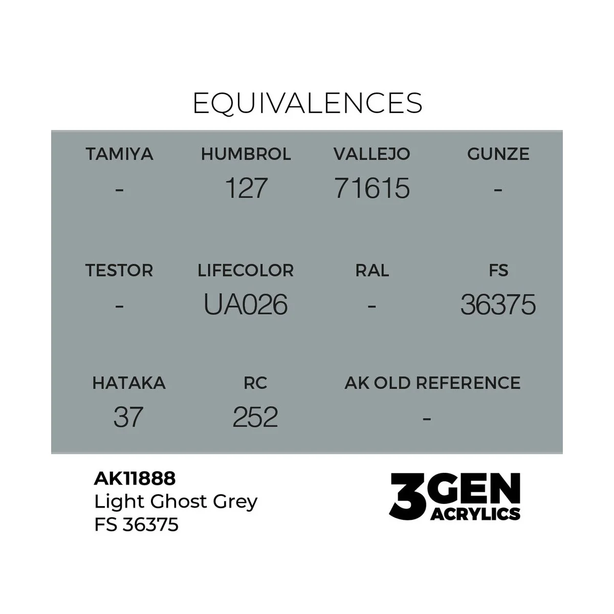 Light Ghost Grey FS 36375 - AK Interactive AK11888