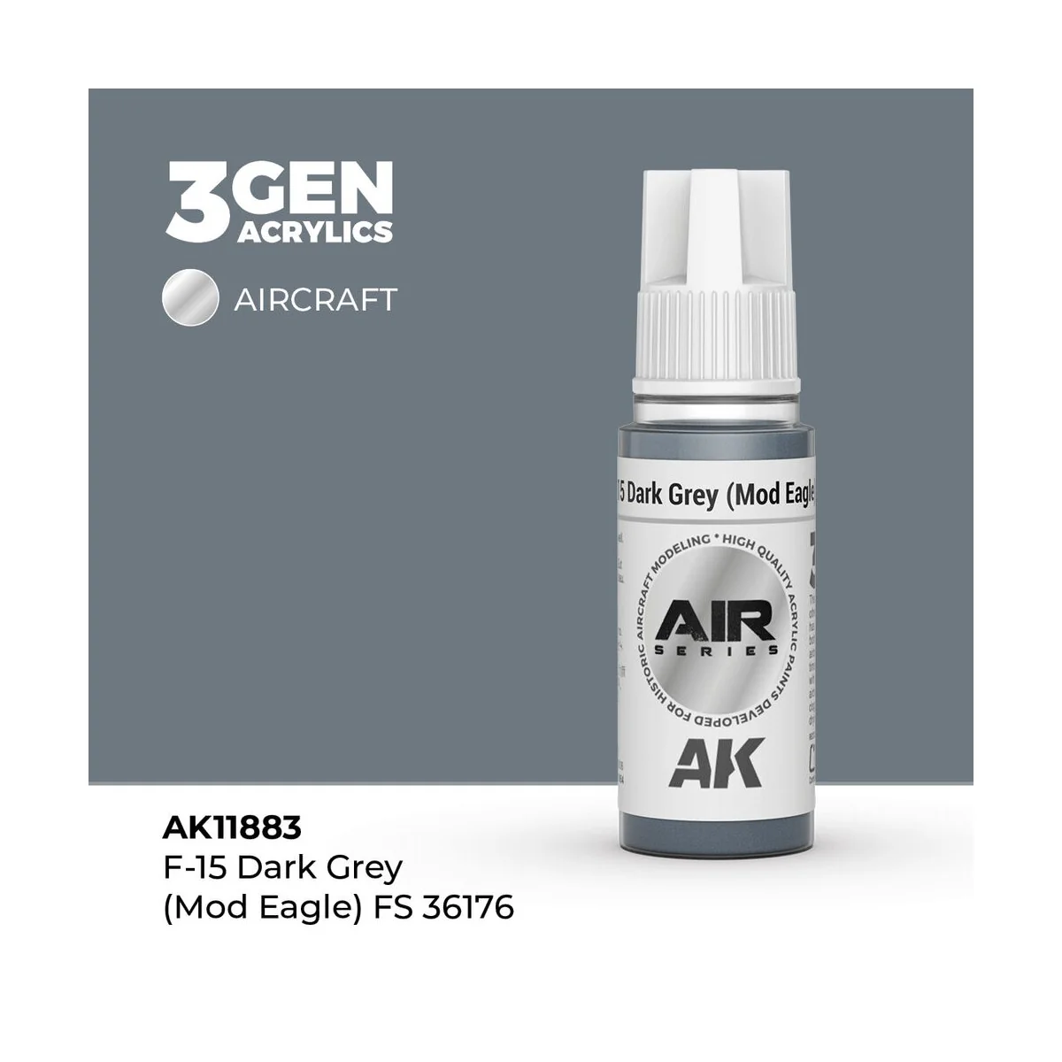 F-15 Dark Grey (Mod Eagle) FS 36176 - AK Interactive AK11883