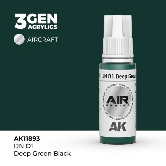 IJN D1 Deep Green Black - AK Interactive AK11893