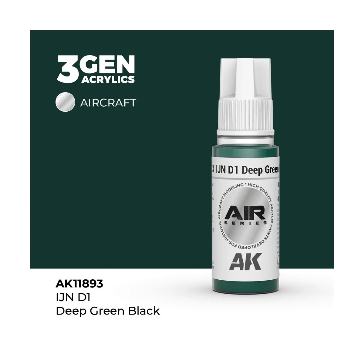 IJN D1 Deep Green Black - AK Interactive AK11893