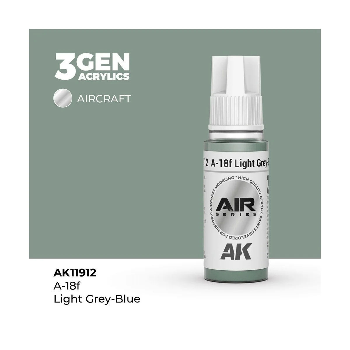 A-18f Light Grey-Blue - AK Interactive AK11912
