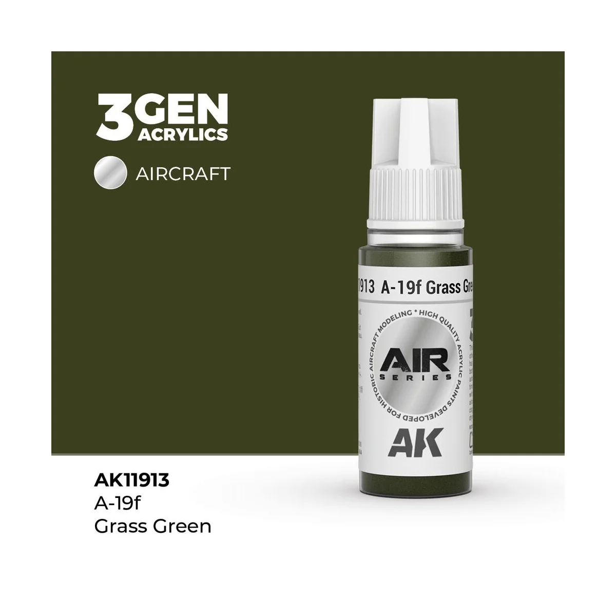 A-19f Grass Green - AK Interactive AK11913