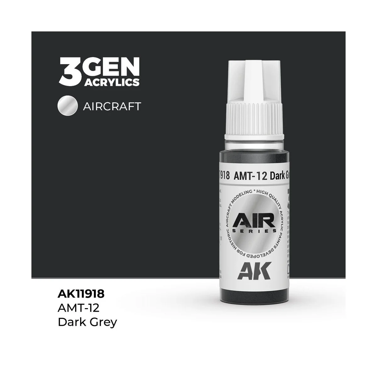 AMT-12 Dark Grey - AK Interactive AK11918