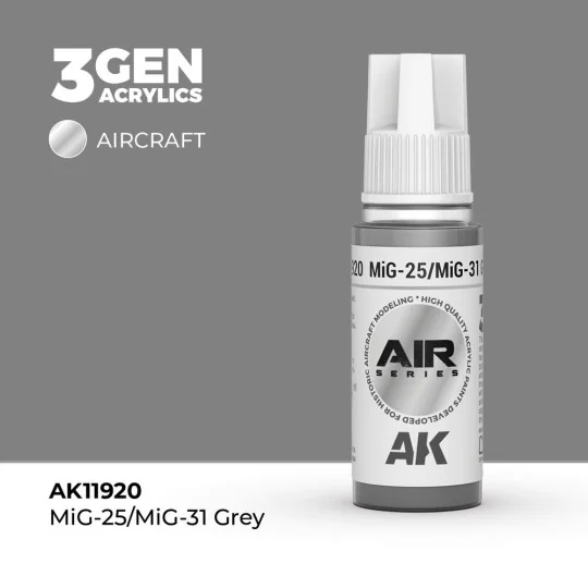 MiG-25/MiG-31 Grey - AK Interactive AK11920
