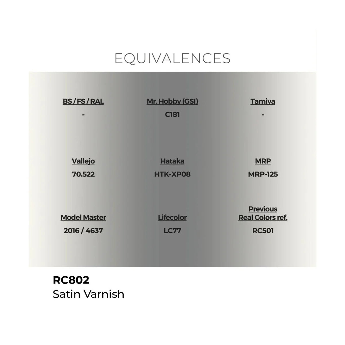 Real Colors: Satin Varnish 17 ml. - AK Interactive RC802