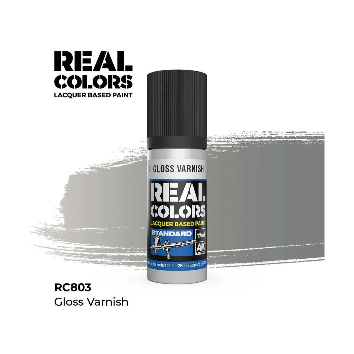 Real Colors: Gloss Varnish 17 ml. - AK Interactive RC803