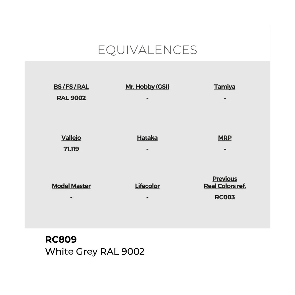 Real Colors: White Grey RAL 9002 17 ml. - AK Interactive RC809