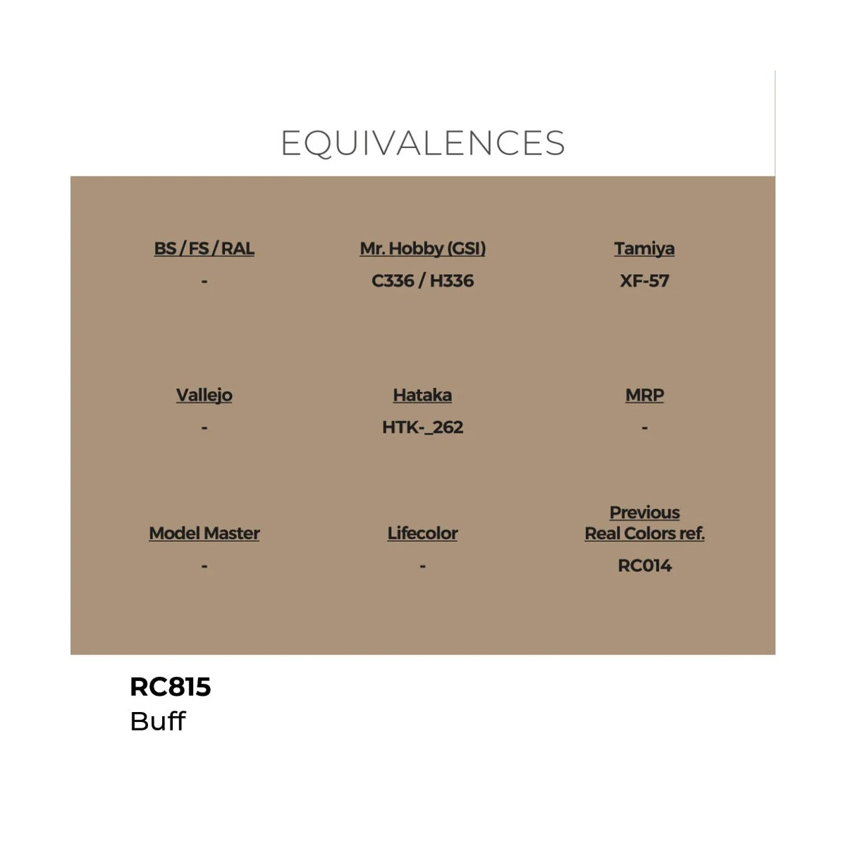 Real Colors: Buff 17 ml. - AK Interactive RC815