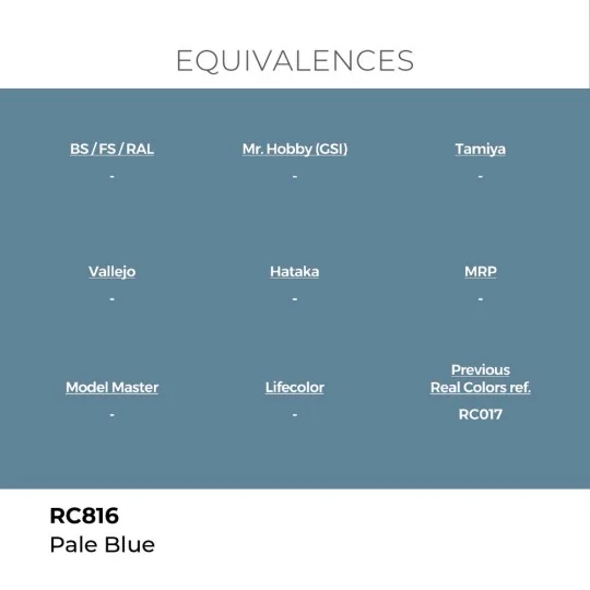Real Colors: Pale Blue 17 ml. - AK Interactive RC816