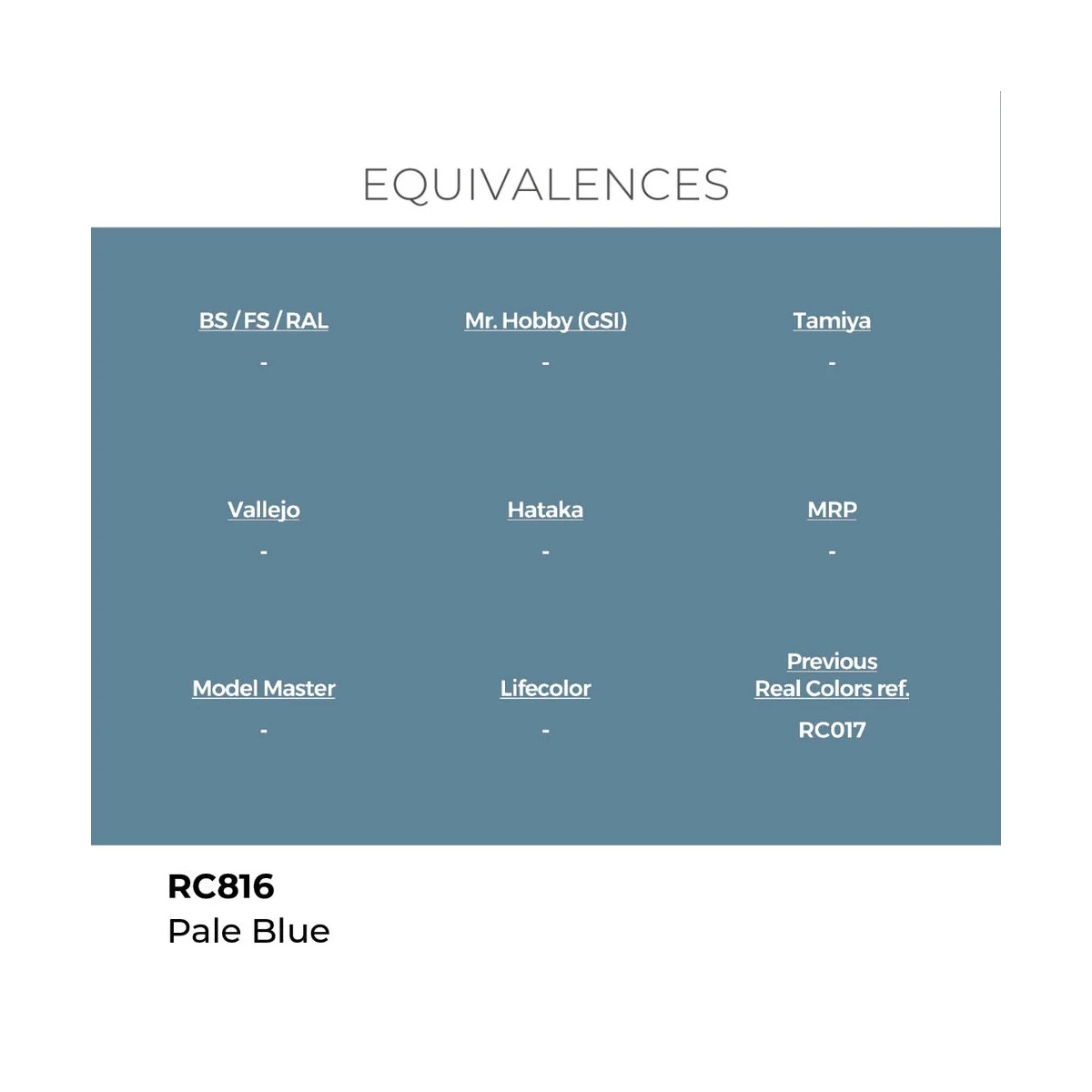 Real Colors: Pale Blue 17 ml. - AK Interactive RC816