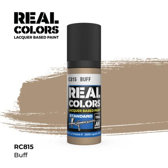 Real Colors: Buff 17 ml. - AK Interactive RC815