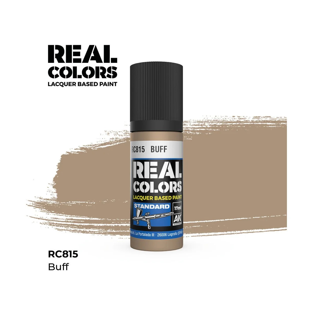 Real Colors: Buff 17 ml. - AK Interactive RC815