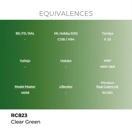 Real Colors: Clear Green 17 ml. - AK Interactive RC823
