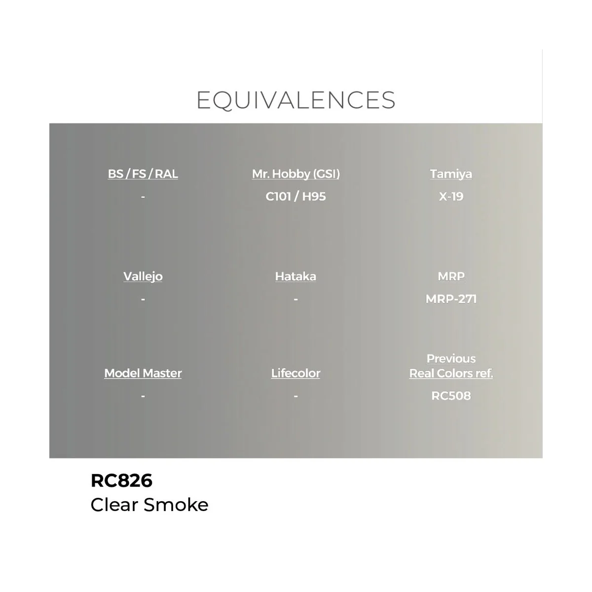 Real Colors: Clear Smoke 17 ml. - AK Interactive RC826