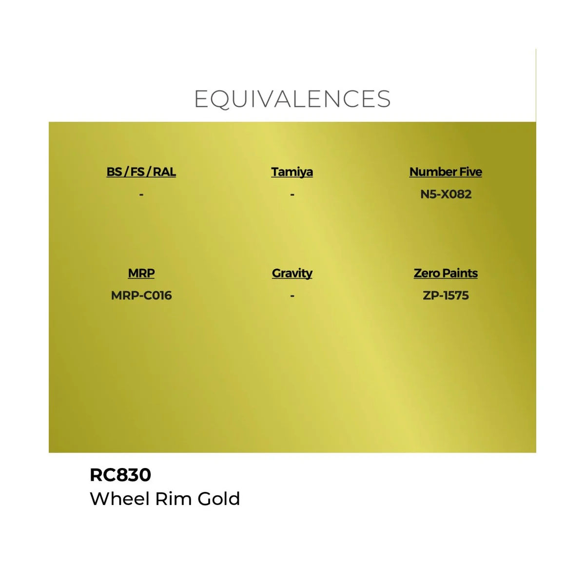 Real Colors: Wheel Rim Gold 17 ml. - AK Interactive RC830