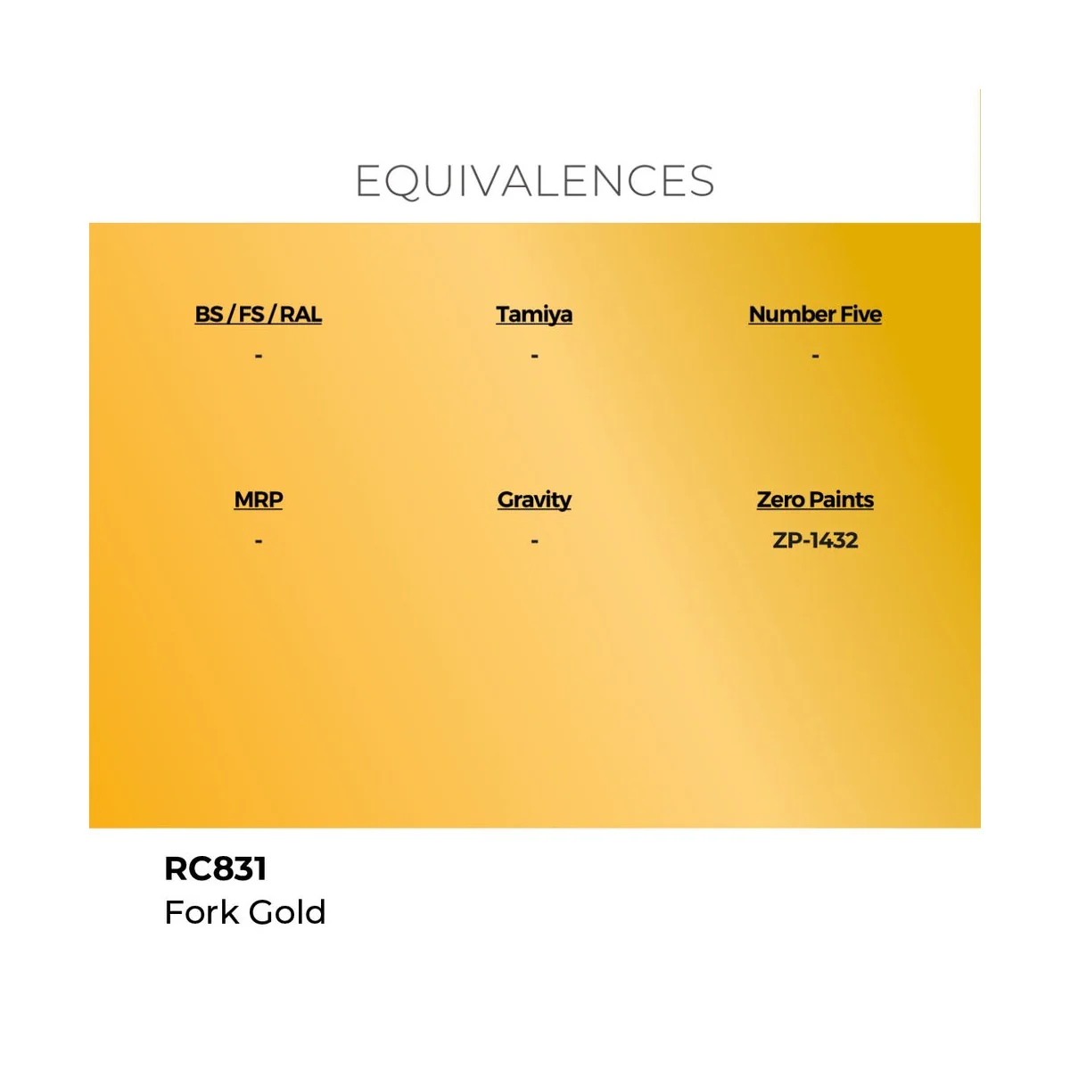 Real Colors: Fork Gold 17 ml. - AK Interactive RC831