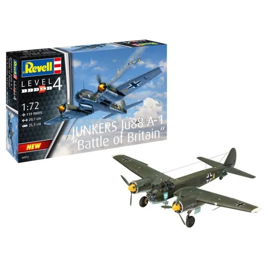 Junkers Ju88 A-1 Battle of Britain, 1/72 - Revell 04972