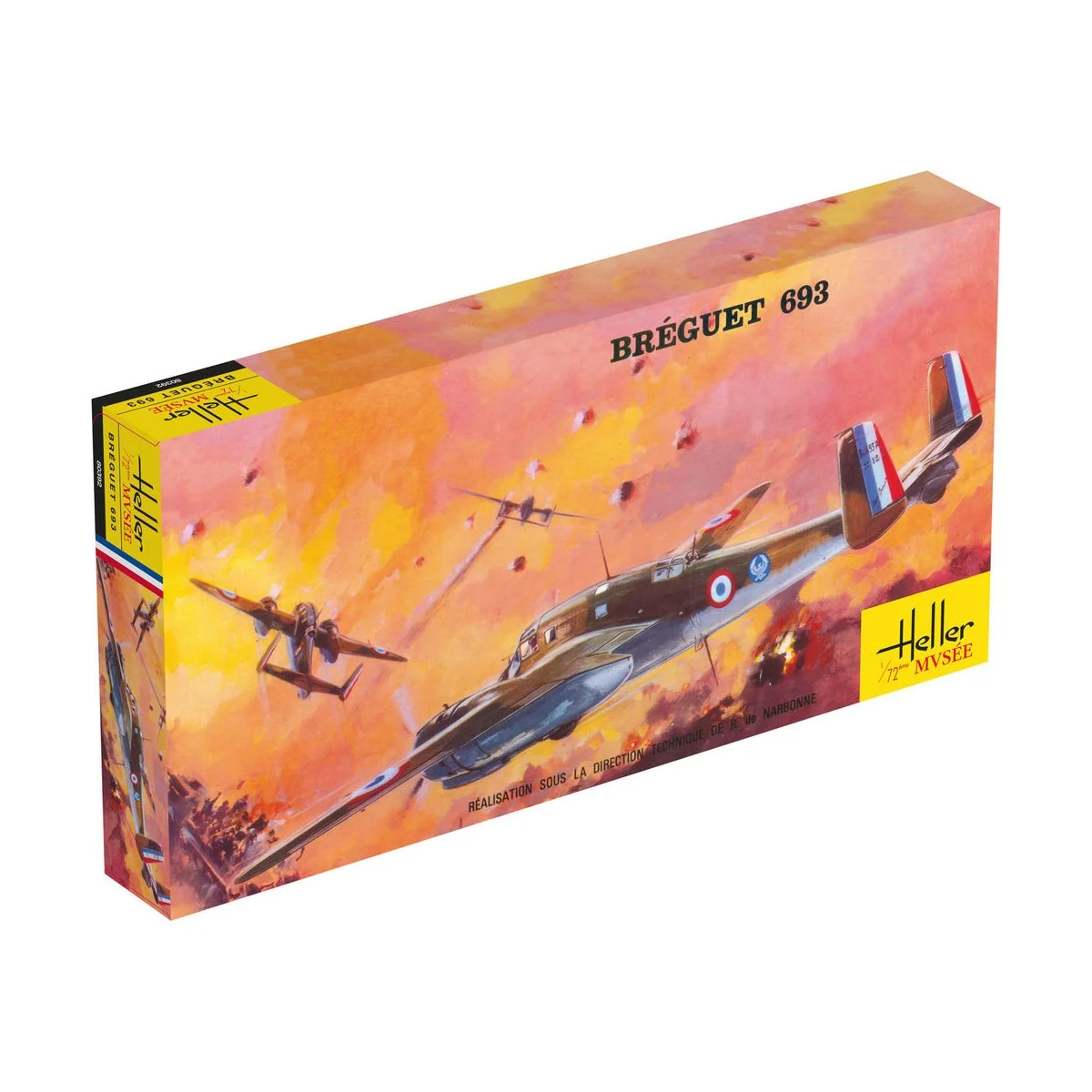 Breguet 693/2 - Heller Museum, 1/72 - Heller 80392