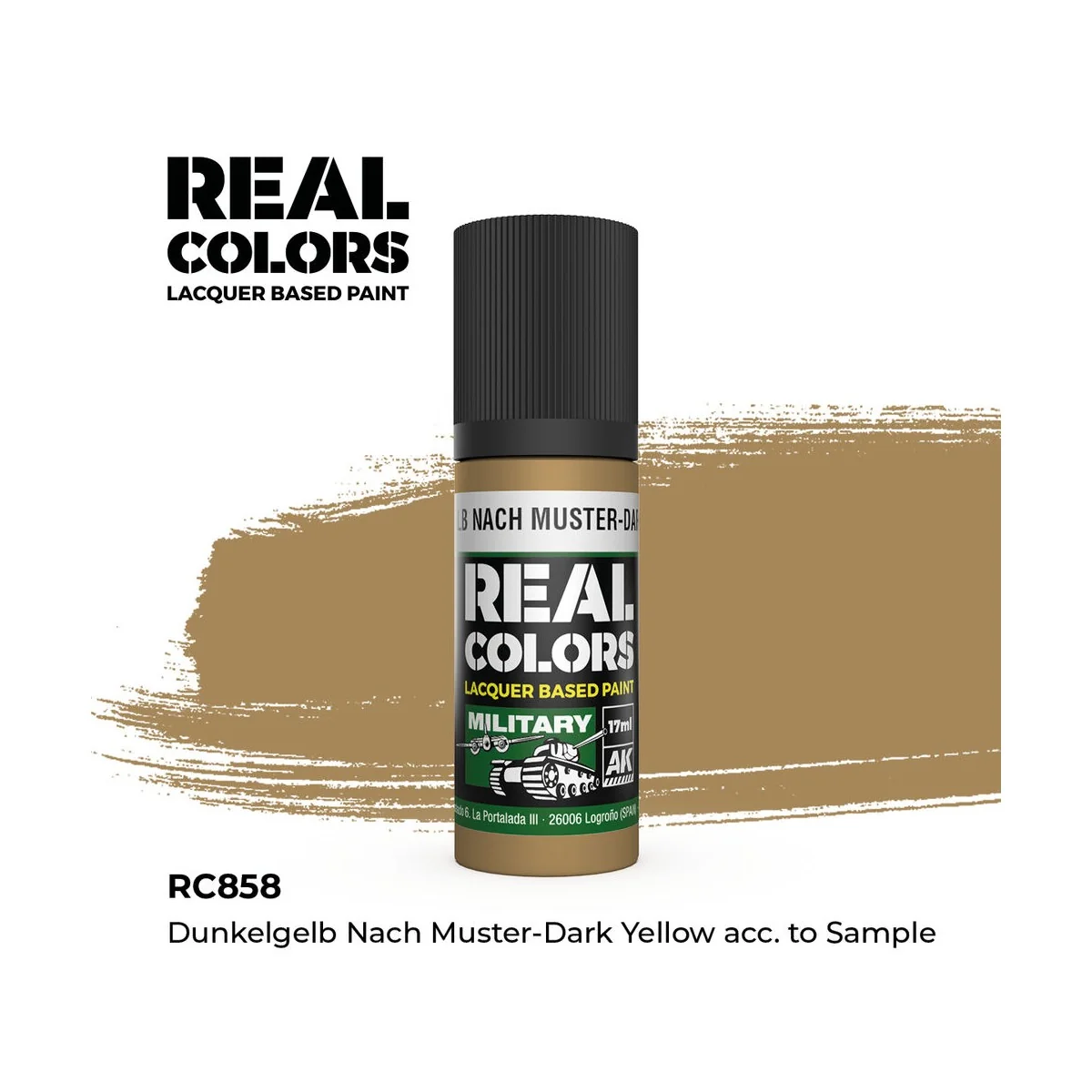 Real Colors: Dunkelgelb Nach Muster-Dark Yellow acc. to Sample - AK...