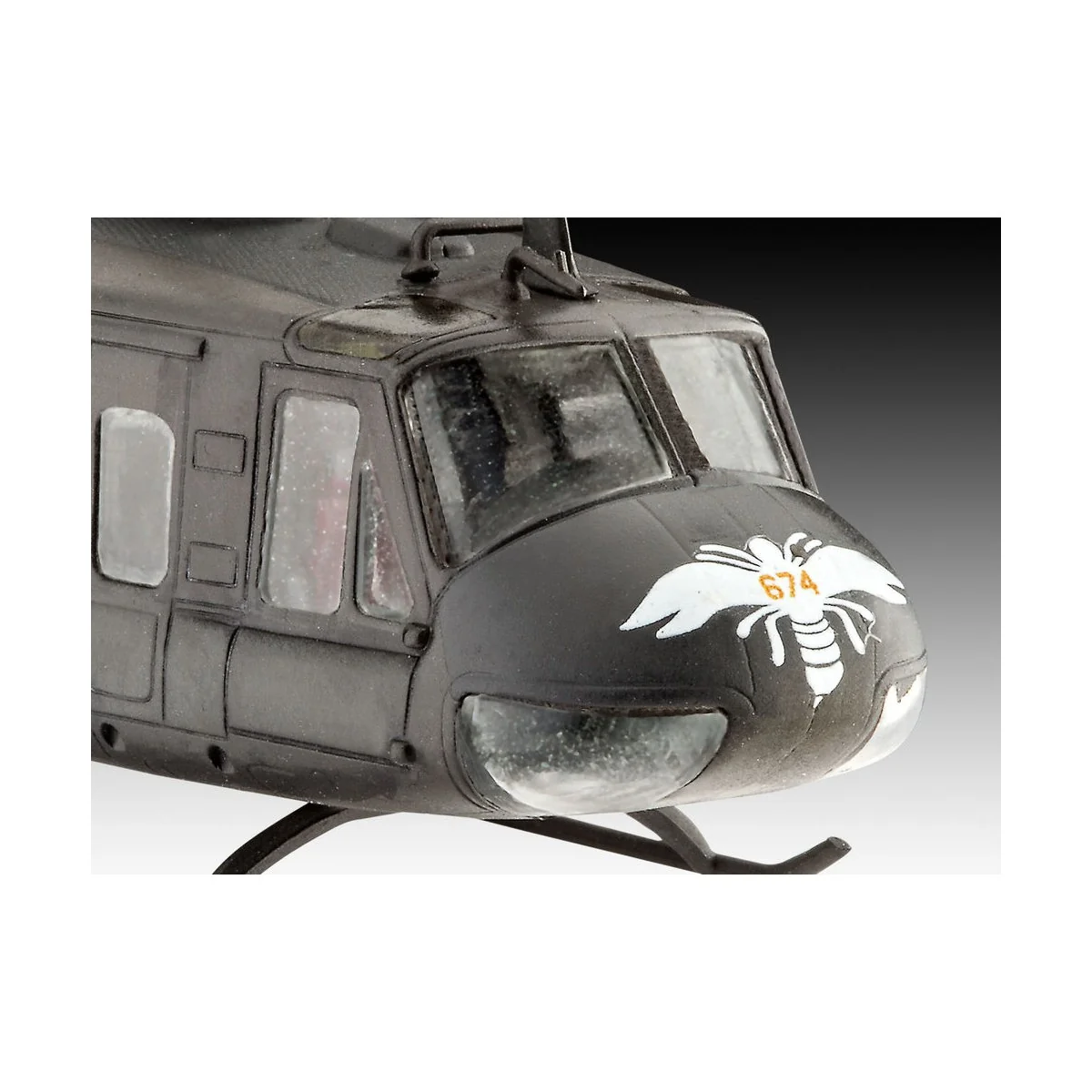 Bell UH-1H Gunship, 1/100 - Revell 04983