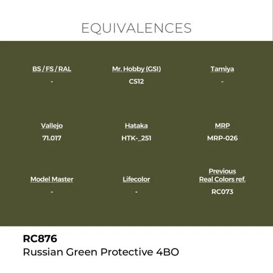 Real Colors: Russian Green Protective 4BO 17 ml. - AK Interactive R...