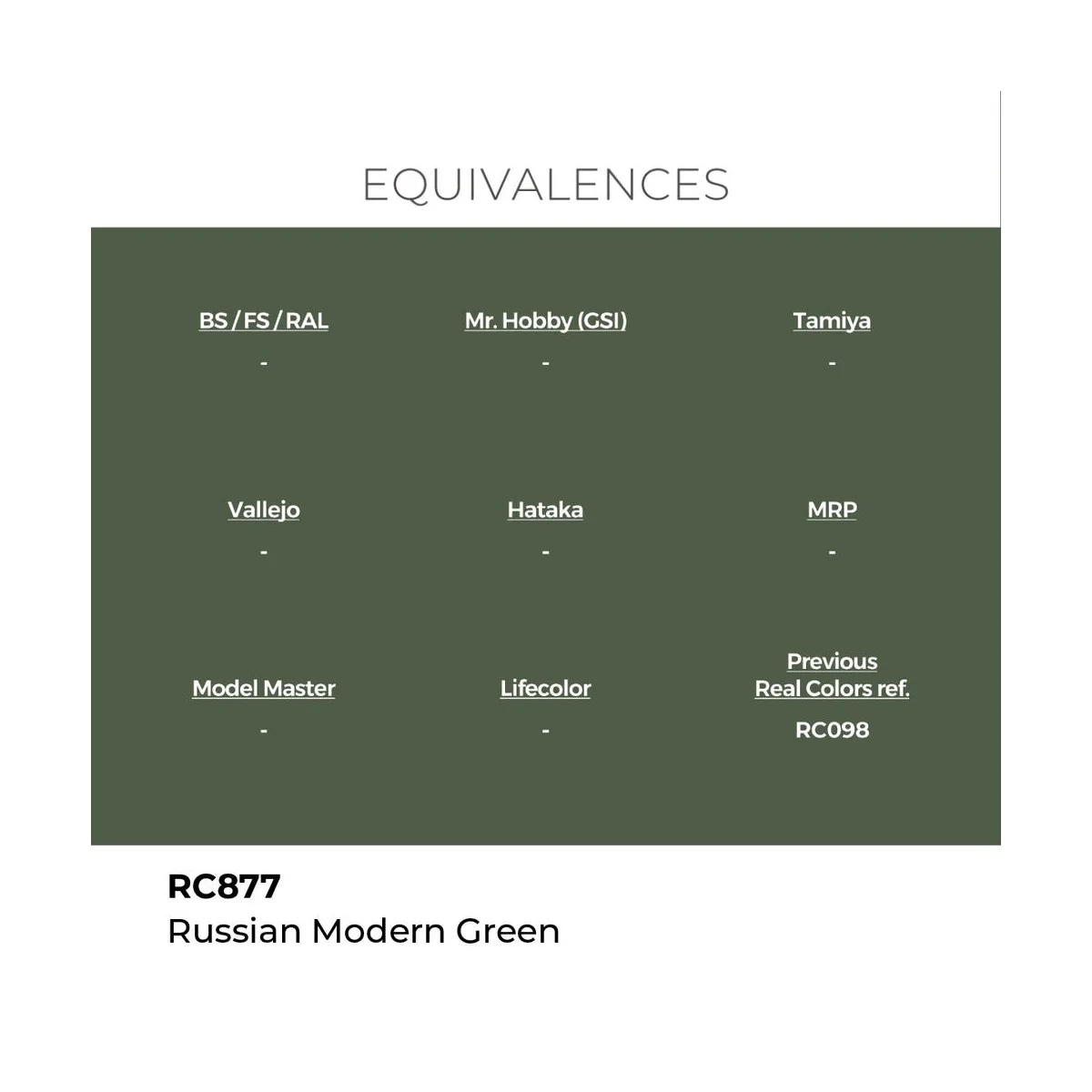 Real Colors: Russian Modern Green 17 ml. - AK Interactive RC877