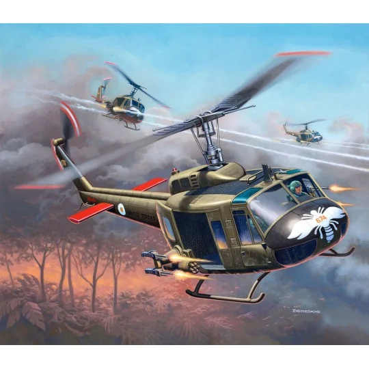 Bell UH-1H Gunship, 1/100 - Revell 04983