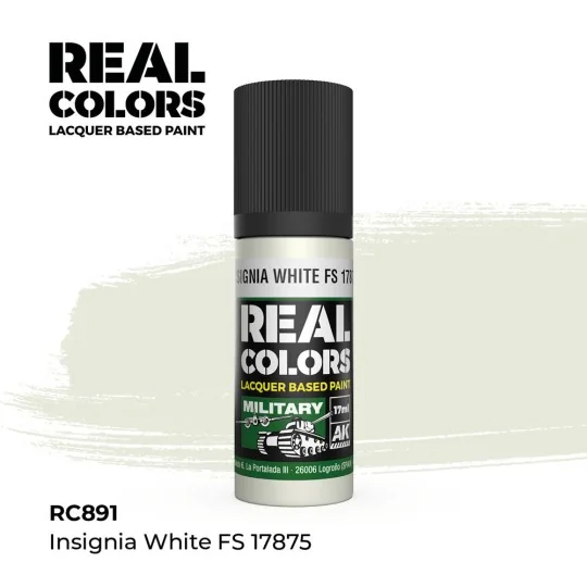 Real Colors: Insignia White FS 17875 17 ml. - AK Interactive RC891