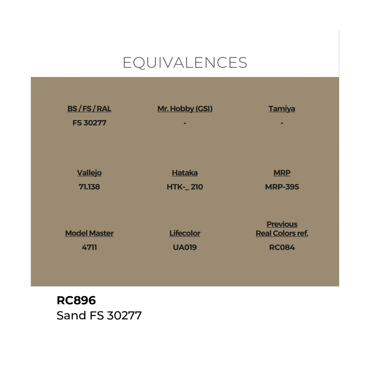 Real Colors: Sand FS 30277 17 ml. - AK Interactive RC896