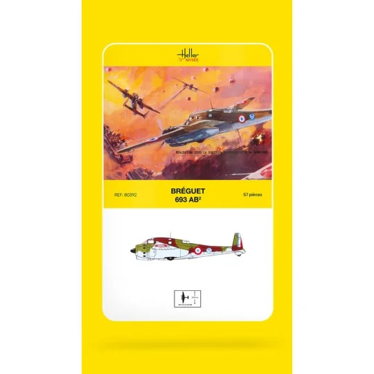 Breguet 693/2 - Heller Museum, 1/72 - Heller 80392