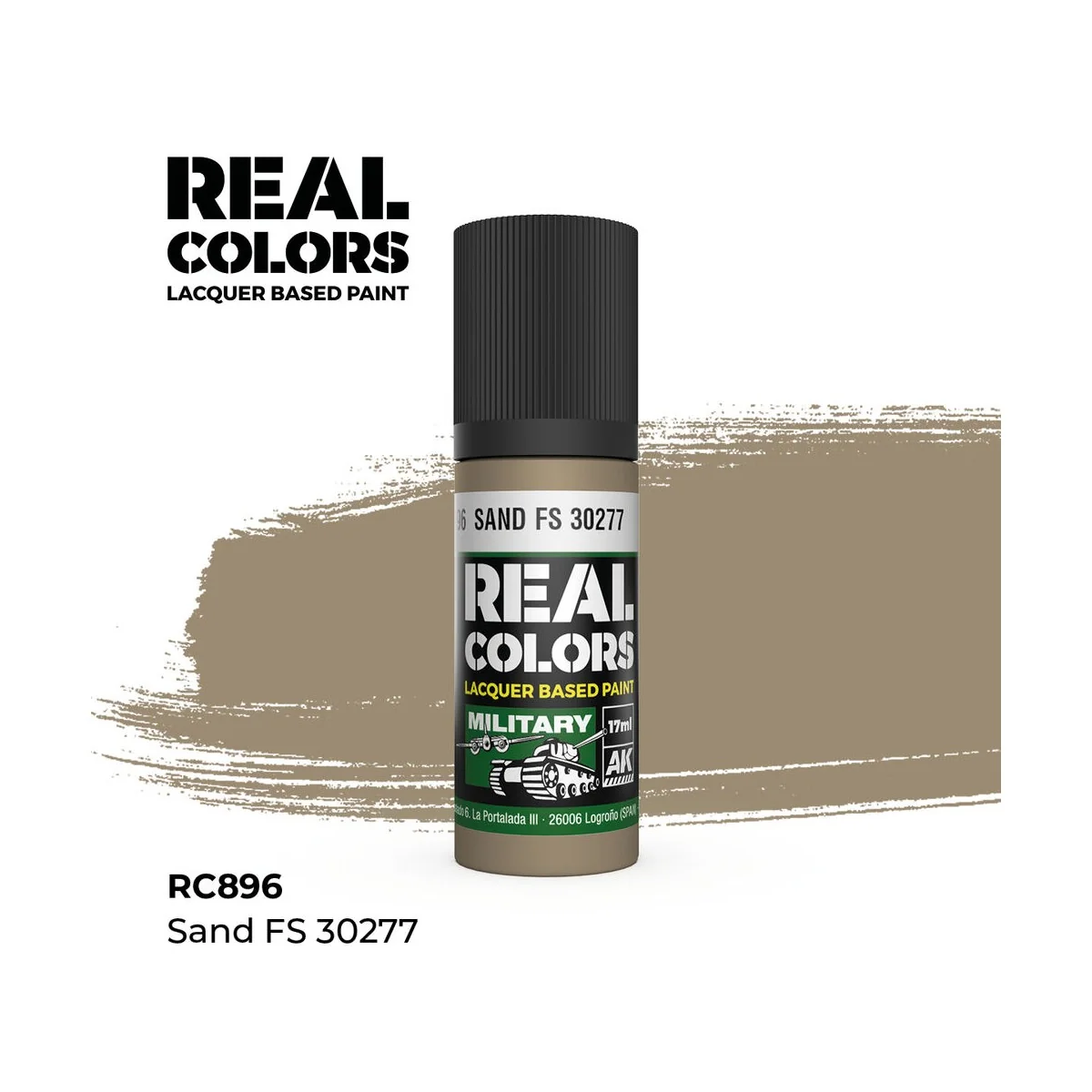 Real Colors: Sand FS 30277 17 ml. - AK Interactive RC896