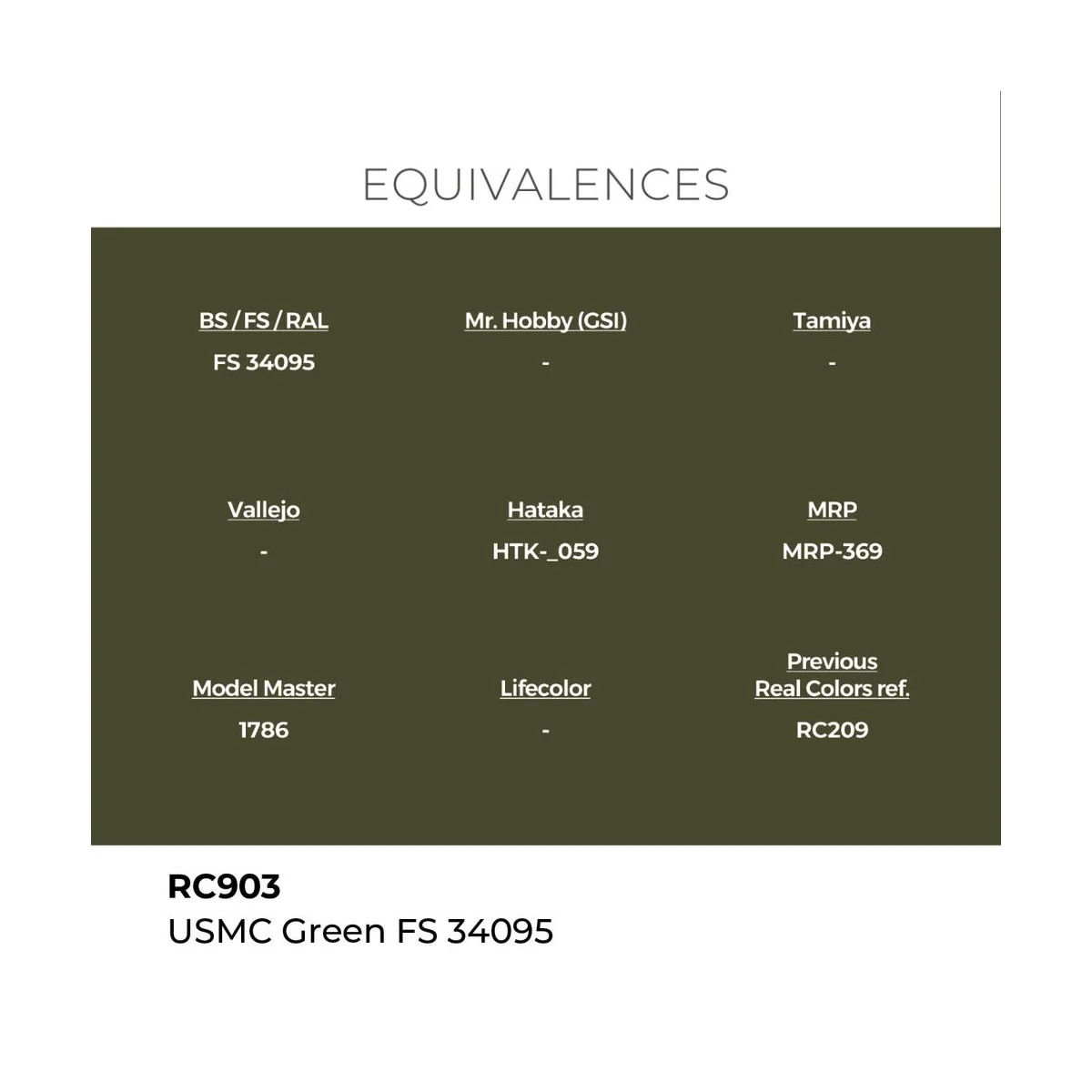 Real Colors: USMC Green FS 34095 17 ml. - AK Interactive RC903