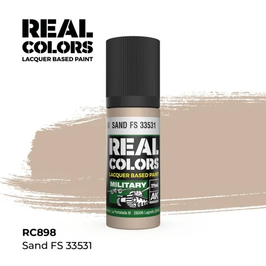 Real Colors: Sand FS 33531 17 ml. - AK Interactive RC898