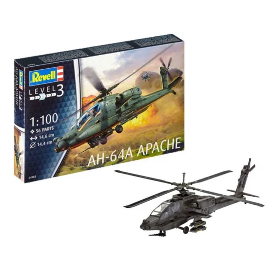 AH-64A Apache, 1/100 - Revell 04985