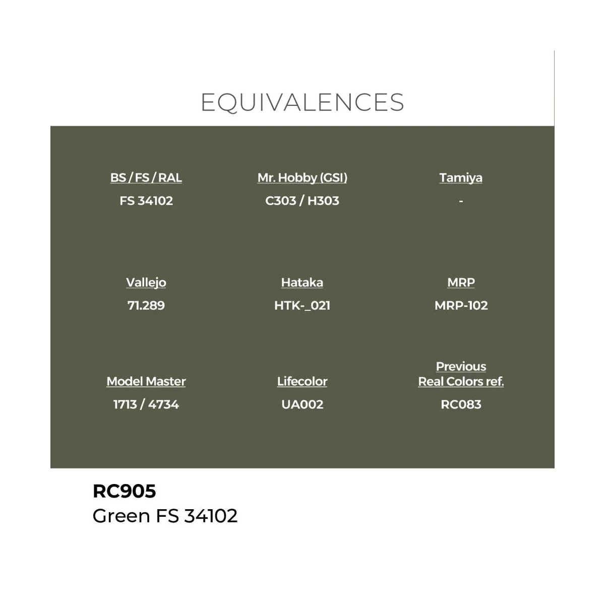 Real Colors: Green FS 34102 17 ml. - AK Interactive RC905